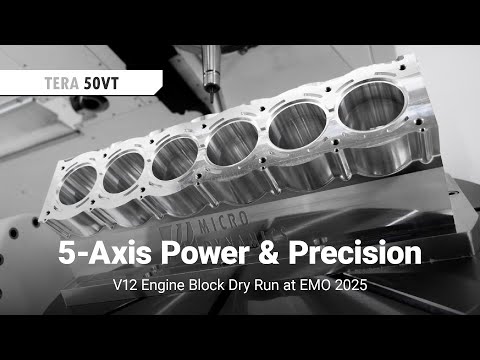 TERA 50VT Featuring a Trunnion Table at EMO HANNOVER 2025