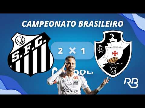 GOL DO SANTOS! GOL DE NEYMAR! Santos 2 X 1 Vasco
