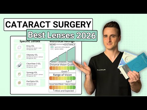 Cataract Surgery Lenses Options - MD Explains BEST Lens Choice in 2026