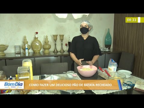 Como fazer um delicioso pão de batata recheado 19 07 2021