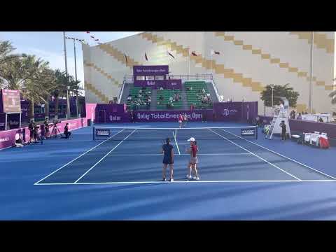 aoyama/ninomiya vs flipkens/siegemund @qatar energies open 2023