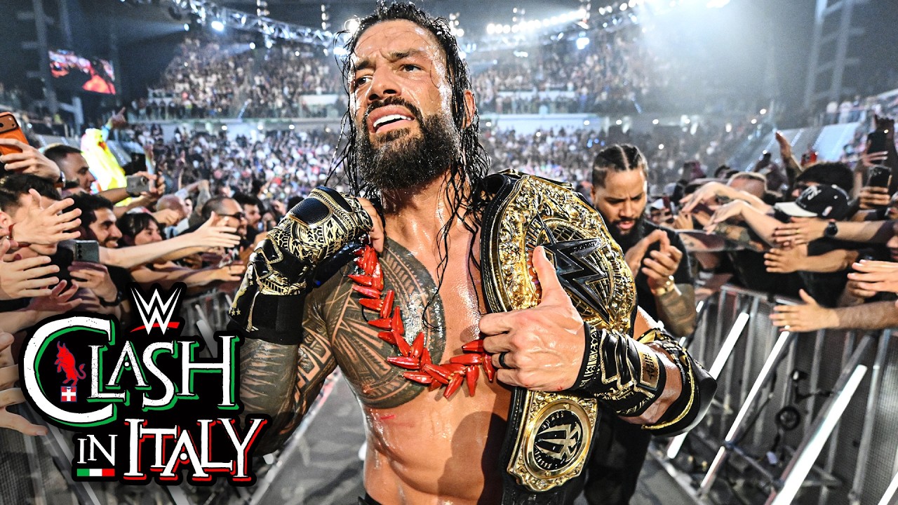 Roman Reigns sends a message to any challengers: WWE Clash in Italy Post-Show