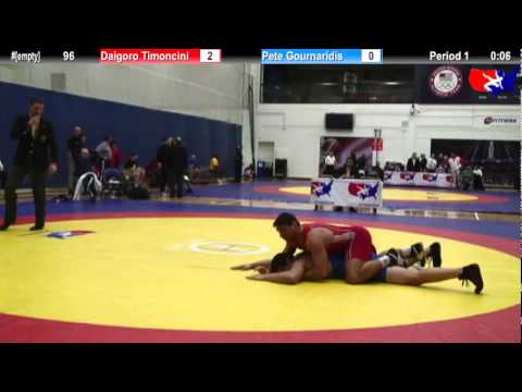 2012 Kiki Cup 96: Daigoro Timoncini (Italy) vs. Pete Gournaridis (USA #2)