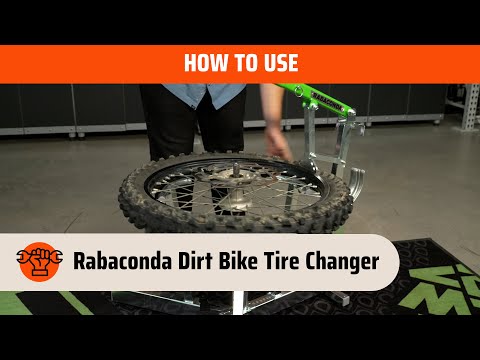 How to Use the Rabaconda Dirt Bike Tire Changer
