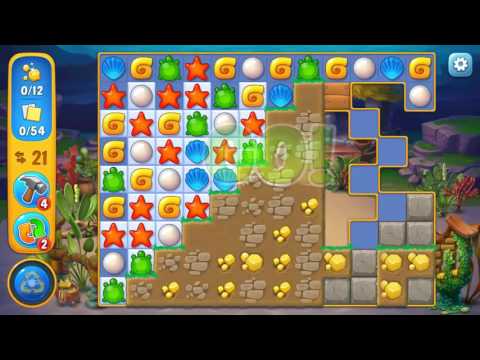 Fishdom level 106 Gameplay (iOS Android)