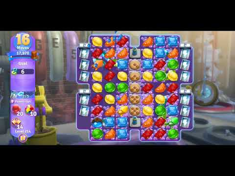 Willy Wonka's World of Candy - Level 214 Complete - No Hacks / No Boosters (Android/IOS)