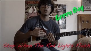 Cómo Tocar Stop When The Red Lights Flash-Green Day