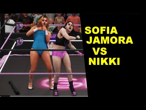 GLOW 1985 Sofia Jamora vs Nikki - Classic Extreme Rules