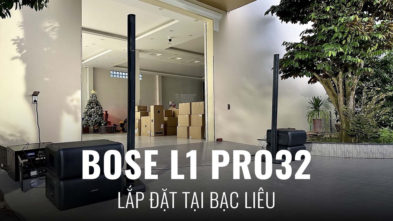 Loa Bose L1 Pro32 SUB2 Chính Hãng - Video