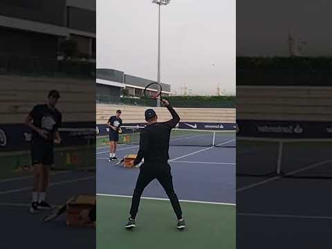 The Rafa cheat code forehand "the Van Gogh" #tennistraining #forehand #topspin