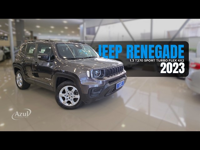 Vídeo JEEP RENEGADE 1.3 T270 TURBO FLEX SPORT AT6