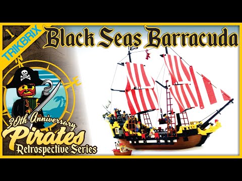 LEGO 6285 Black Seas Barracuda *VINTAGE REVIEW* - 30th Anniversary Pirates Retrospective - Ep. 1