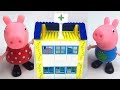 STORY WITH PEPPA PIG HOSPITAL AMBULANCE MUMMY PIG DADDY PIG GEORGE RICHARD RABBIT AND NURSE PEPPA