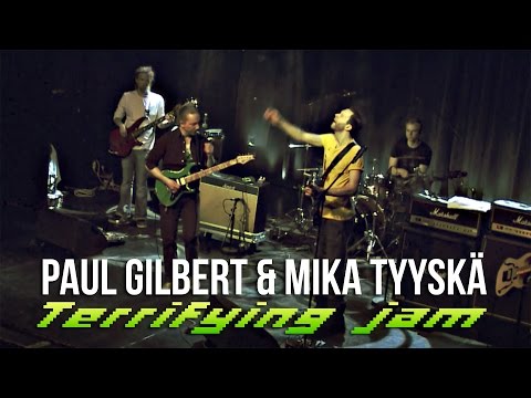 Paul Gilbert - Mika Tyyskä Jamming Mr. Fastfinger - Mr. Big Jam