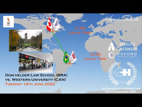 THIULDT 2022 - 1/2 Finals - Dom Helder Law School (BRA) vs. Western University (CAN)