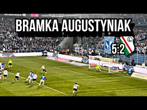 Bramka AUGUSTYNIAK - Lech 5:2 Legia (10.11.2024) | Legia TV