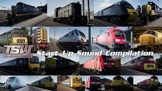 Train Sim World Locomotive/Train Start-Up Sound Compilation