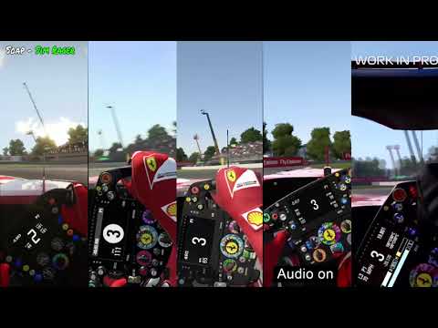 F1 2014 vs F1 2015 vs F1 2016 vs F1 2017 vs F1 2018 (Ferrari Comparison)