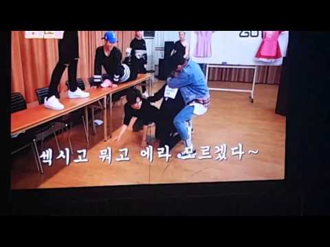 GOT7 dance to Girl's Day Something WILD Vers. #FLYInSeoul VCR