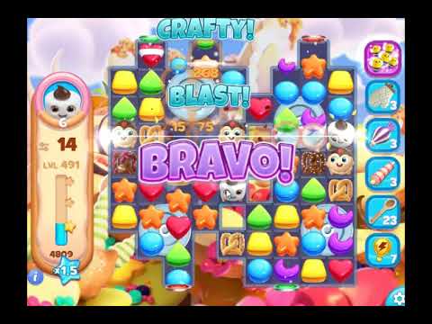 Cookie Jam Blast Level 491