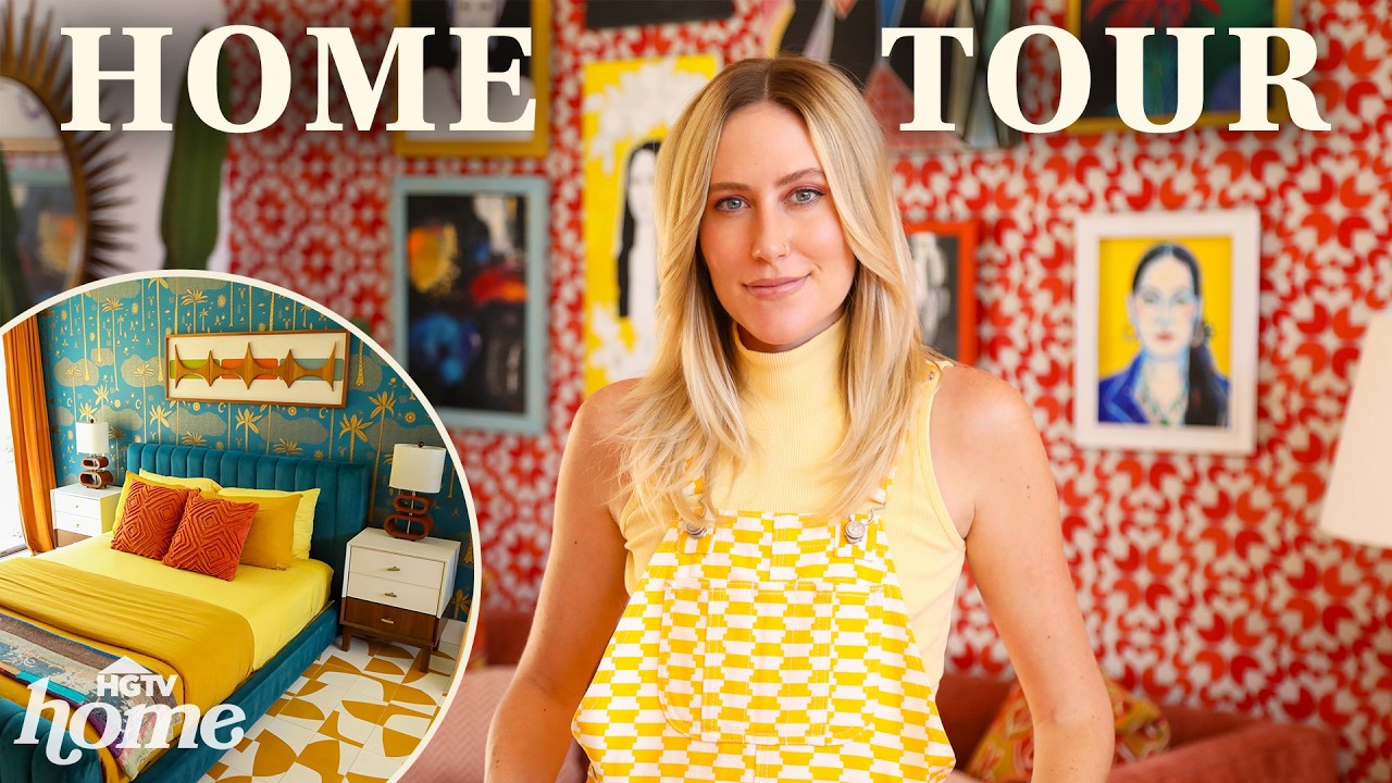 Revisit This Vibrant, Color-Drenched Home Where Midcentury Modern Meets the '70s | HGTV Home Tours