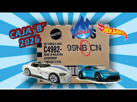 Hot Wheels Box B 2026 / The best Hot Wheels and Super Hot Wheels of 2026 are in this box