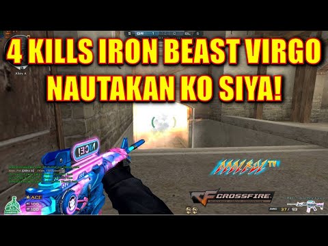4 Kills @Black Widow! M4A1-S Iron Beast Virgo! Nautakan Ko Siya! CrossFire Ph!