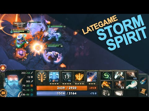 A Guide on Playing Storm Spirit in the Lategame | Match Breakdown | Dota 2