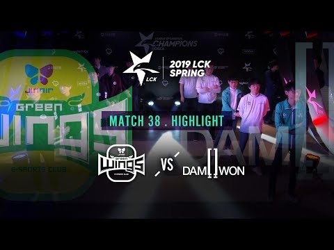 [2019 LCK SPRING] 0216 Match38 : JAG vs DWG Highlight