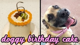 dog birthday cake without peanut butter