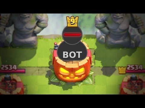 PROVEI que tem BOT no Clash Royale