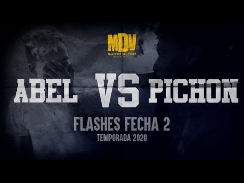 PICHON VS ABEL - Flashes Fecha 2 (Temporada 2020) - Maestros Del Verso