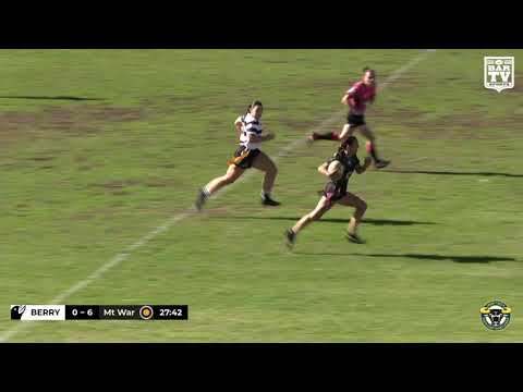 2019 Group 7 LLT Division 2 Round 13 Highlights - Berry-Shoalhaven Heads vs Mt Warrigal