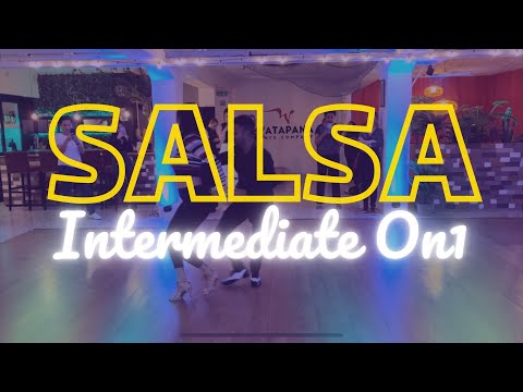 SALSA ON1 🚀 PATTERNS FOR INTERMEDIATE DANCERS 🌟 | SALSA COMBINATION SHORT DEMONSTRATION ✅
