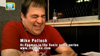 SEGA's Sonic - The Voice of Dr Robotnik Interview - with Mike Pollock
