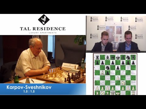 E.Sveshnikov vs A.Karpov - Game 4