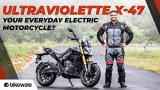 Ultraviolette X-47 Review I The everyday electric motorcycle? I BikeWale #bikewale #ultraviolette