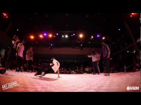 Battle Art'Scenik 2012 - 1/4 Finale Break - X Law VS Badtrip 1 - Karism