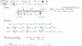 Slope and Deflection by Singularity Functions 2