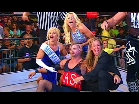 (720pHD): WCW Nitro 05/31/99 - Randy Savage (w/Madusa, Mona & Gorgeous George) vs. "Kevin Nash"