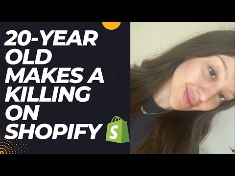 She made $30K In her FIRST month selling on Shopify!