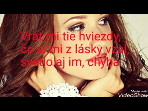 Kristína - Vrať mi tie hviezdy lyrics