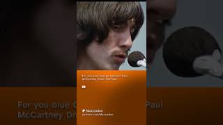 For you blue  George Harrison Paul McCartney Dhani Harrison Visit my patreon page to see the video.