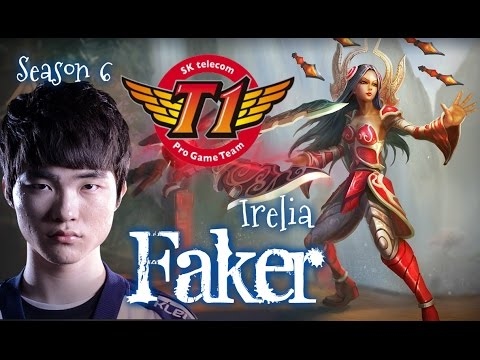 SKT T1 Faker IRELIA Top vs Lulu - Patch 5.24 KR | League of Legends