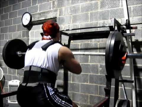 Harness Front Squats - 04/26/2011