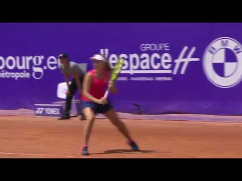 Теннис 2017 Internationaux de Strasbourg Quarterfinal | Shot of the Day | Daria Gavrilova