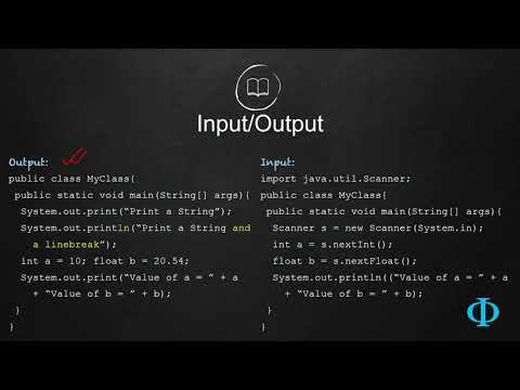 8 Java Input Output