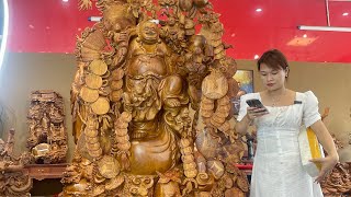 Phân biệt chất gỗ bách xanh với hương ta qua 2 siêu phẩm siêu to khổng lồ !