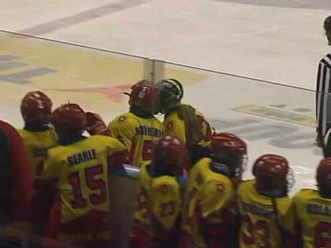 Noemi - 2 Goals & Crazy Helmets-Collision on the Sixthgraders Ice Hockey Czech Rep Championship 2012