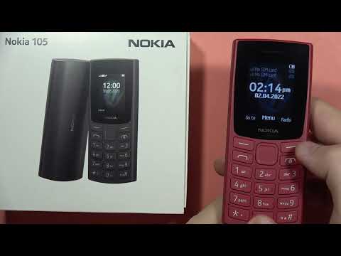 Nokia 105 2023: Set Lock Screen - Enable Pin Lock #tutorial